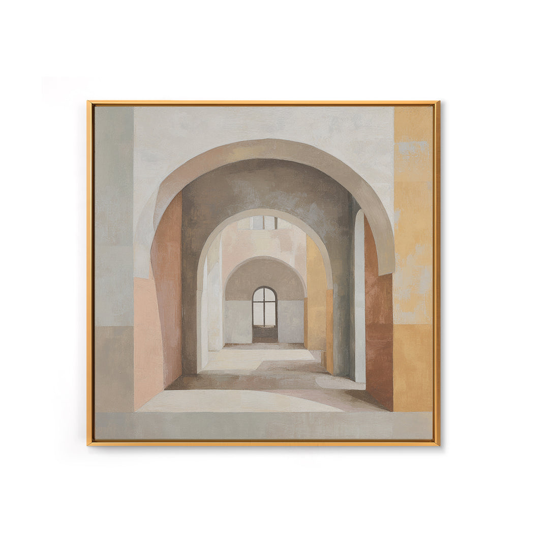 Architectural Arch Study Canvas Print, Above Sofa Art, Fine Art Print, Living Room Decor, Fine Art, Statement, ASA-1x1-81