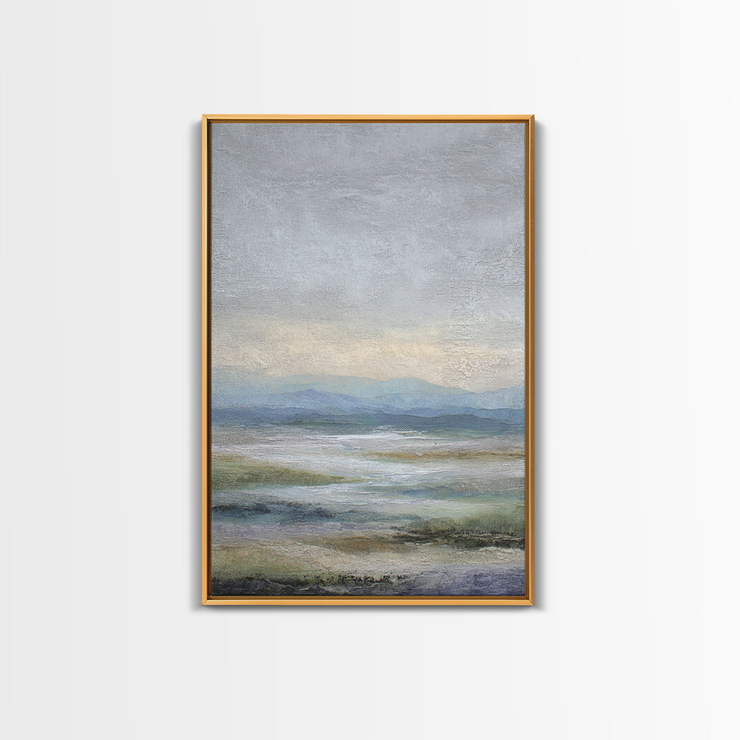Abstract River Bends Canvas Print, Above Sofa Art, Japandi Wall Art, Living Room Decor, Fine Art, Statement, Boho Decor, ASA-2x3-31