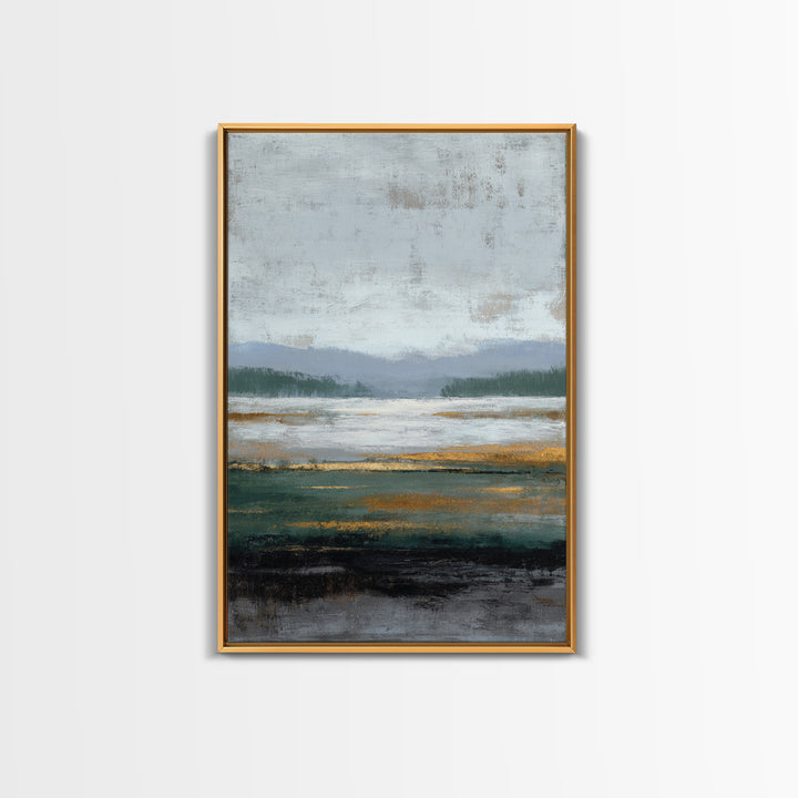 Oversized Abstract Landscape Canvas Print, Above Sofa Art, Art Print, Living Room Decor, Fine Art, Statement, Textured Wall Art, ASA-2x3-9
