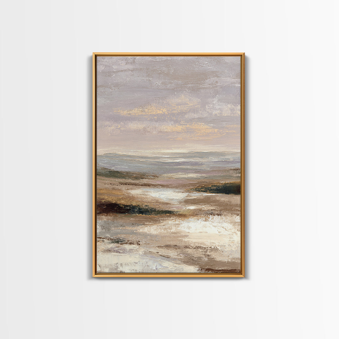 Sunlit Rolling Hills Framed Canvas Print, Above Sofa Art, Large Wall Art, Living Room Decor, Statement 497, Set of Wall Art, ASA-2x3-97