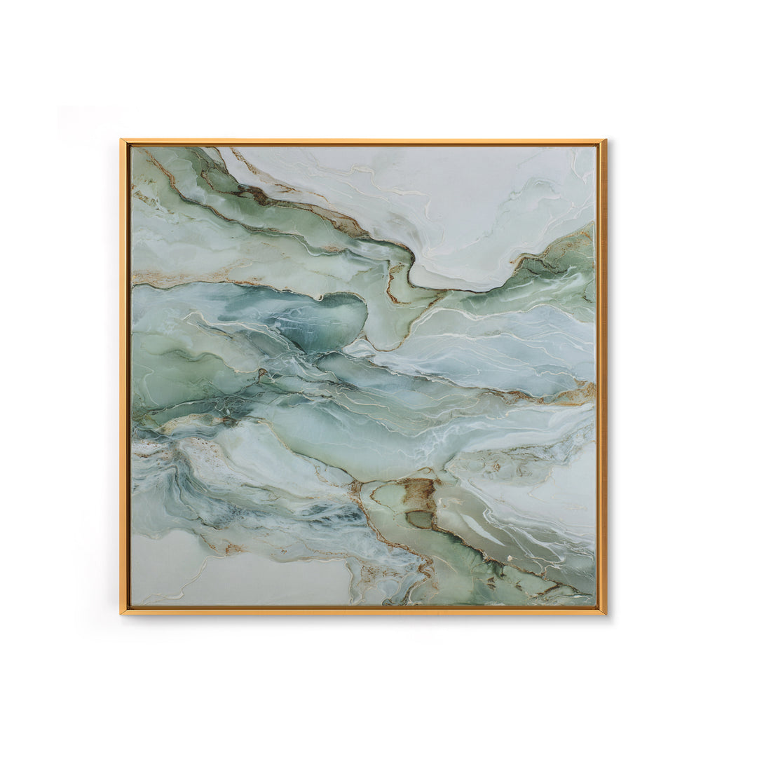 Abstract Marble Texture Framed Canvas Print, Bathroom Art, Dopamine Decor, Bathroom Decor, Abstract Art, Spa, Halloween Art, BAT-1x1-16