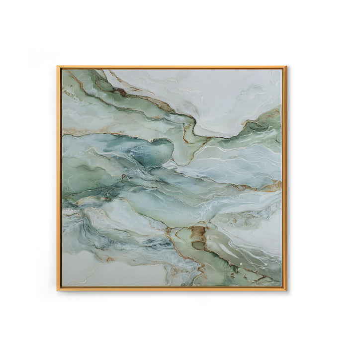 Abstract Marble Texture Framed Canvas Print, Bathroom Art, Dopamine Decor, Bathroom Decor, Abstract Art, Spa, Halloween Art, BAT-1x1-16