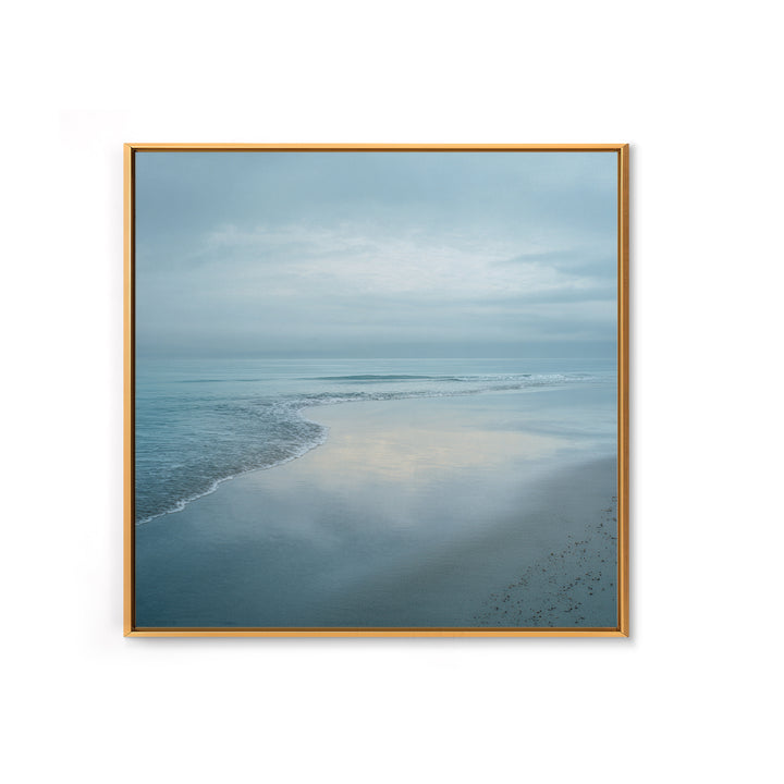 Soft Cloud and Rain Composition Canvas Print, Bathroom Art, Framed Wall Art, Bathroom Decor, Watercolor Art, Spa, BAT-1x1-19