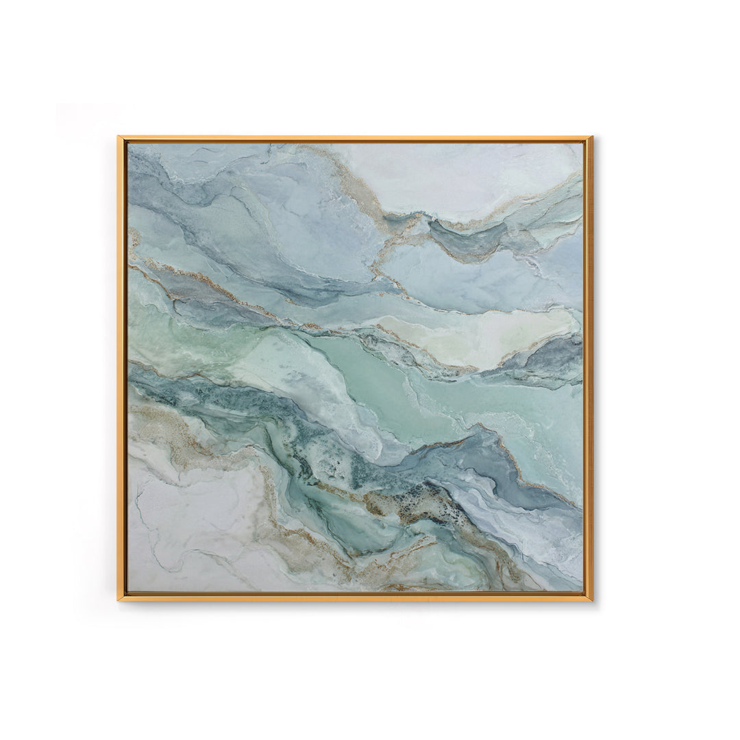 Abstract Marble Texture Framed Canvas Print, Bathroom Art, Luxury Decor, Bathroom Decor, Abstract Art, Spa, Digital Wall Art, BAT-1x1-40