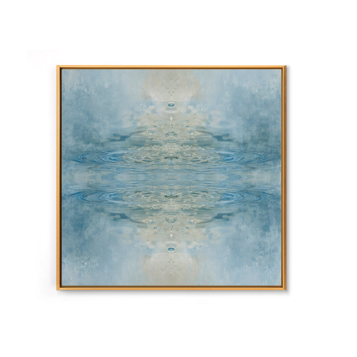 Abstract Water Ripples Canvas Print, Bathroom Art, Bathroom Accessories, Bathroom Decor, Abstract Art, Spa, Fine Art Print, BAT-1x1-5