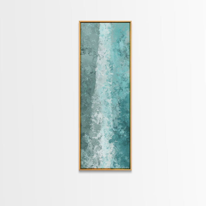 Abstract Marble Texture Canvas Print, Bathroom Art, Wall Decor, Bathroom Decor, Abstract Art, Spa, Contemporary Art, Wall Art, BAT-1x3-28