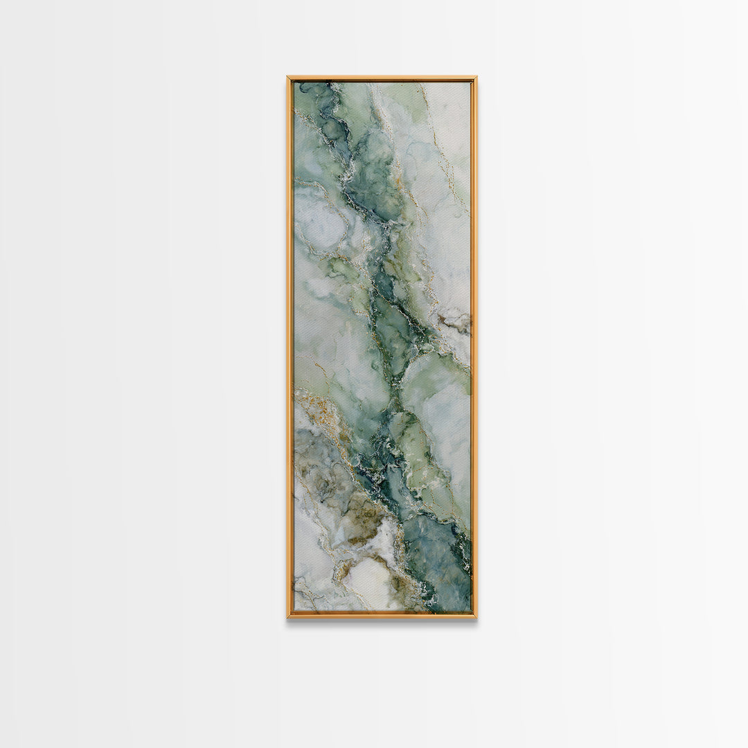 Abstract Marble Texture Framed Canvas Print, Bathroom Art, Printable, Bathroom Decor, Fine Art, Spa, Bathroom Prints, BAT-1x3-76