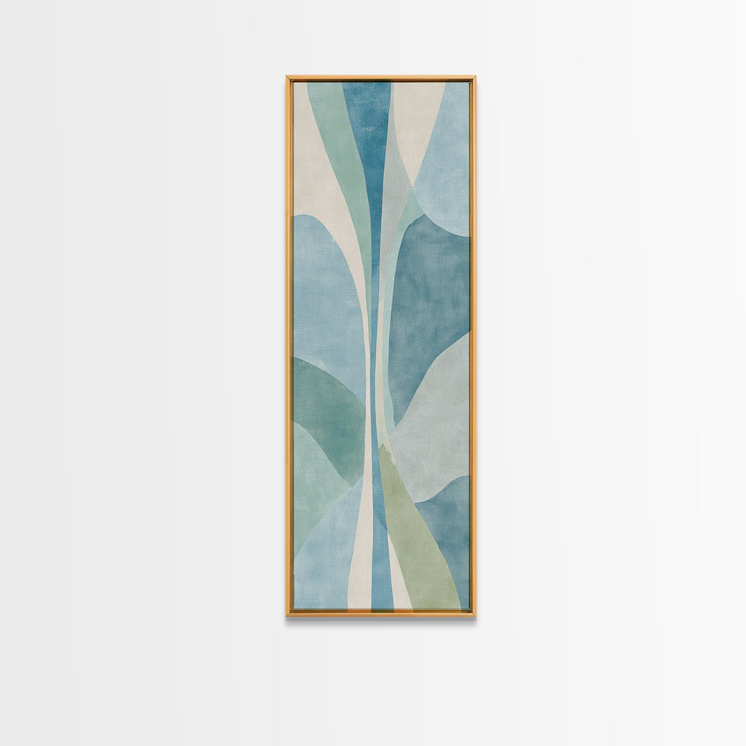 Clean Geometric Forms Canvas Print, Bathroom Art, Printable Wall Art, Bathroom Decor, Abstract Art, Spa, Bathroom Wall Decor, BAT-1x3-81