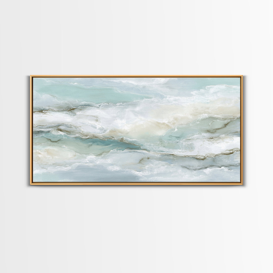 Abstract Marble Texture Framed Canvas Print, Bathroom Art, Printable Wall Art, Bathroom Decor, Spa, Bathroom Wall Decor, BAT-2x1-60