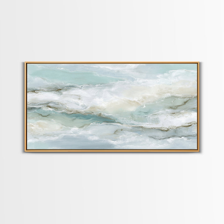 Abstract Marble Texture Framed Canvas Print, Bathroom Art, Printable Wall Art, Bathroom Decor, Spa, Bathroom Wall Decor, BAT-2x1-60