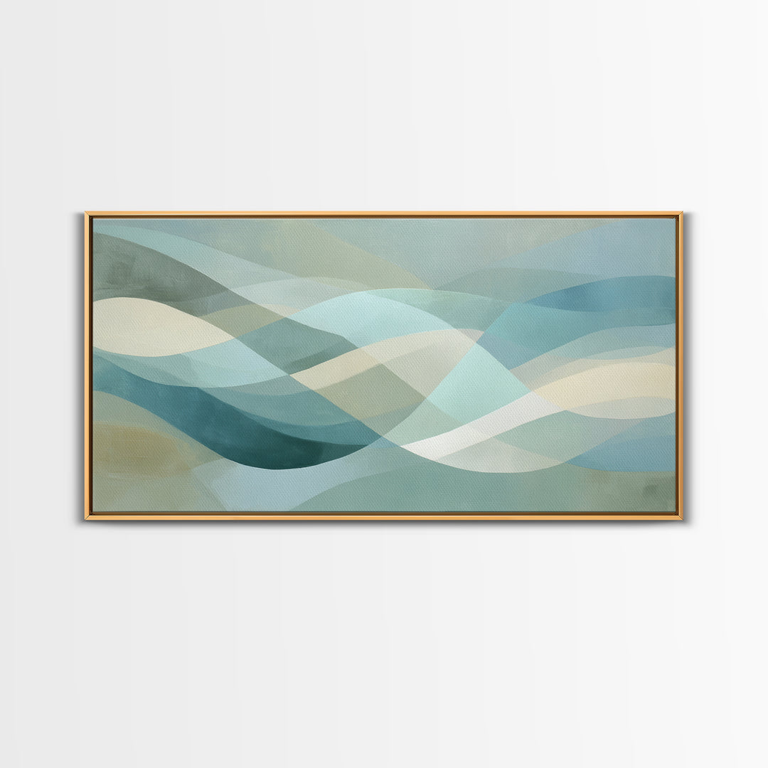 Clean Geometric Forms Canvas Print, Bathroom Art, Printable, Bathroom Decor, Spa, Bathroom Prints, Bathroom Wall Decor, BAT-2x1-89