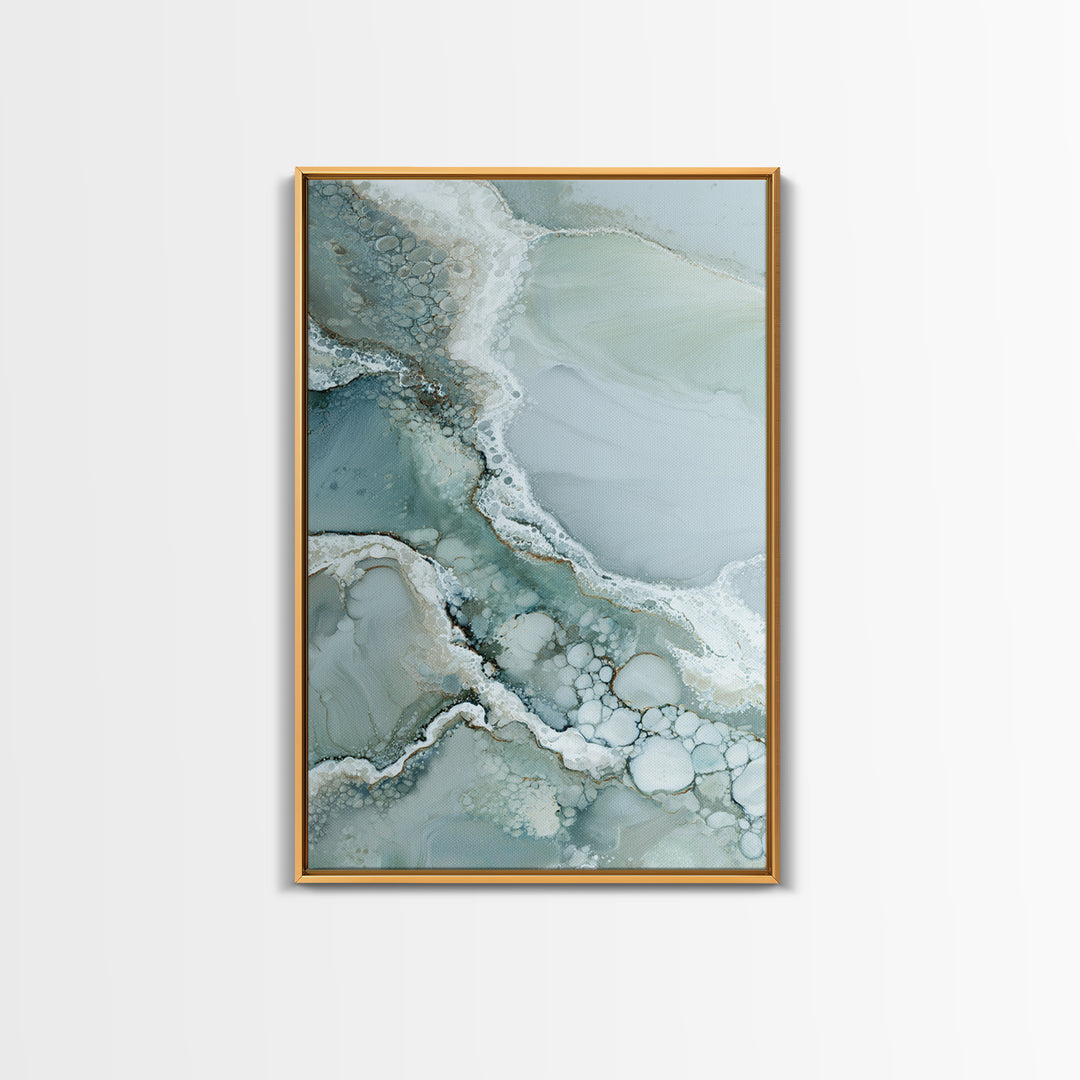 Abstract Marble Texture Framed Canvas Print, Bathroom Art, Funny Bathroom Art, Bathroom Decor, Abstract Art, Spa, Art Print, BAT-2x3-48