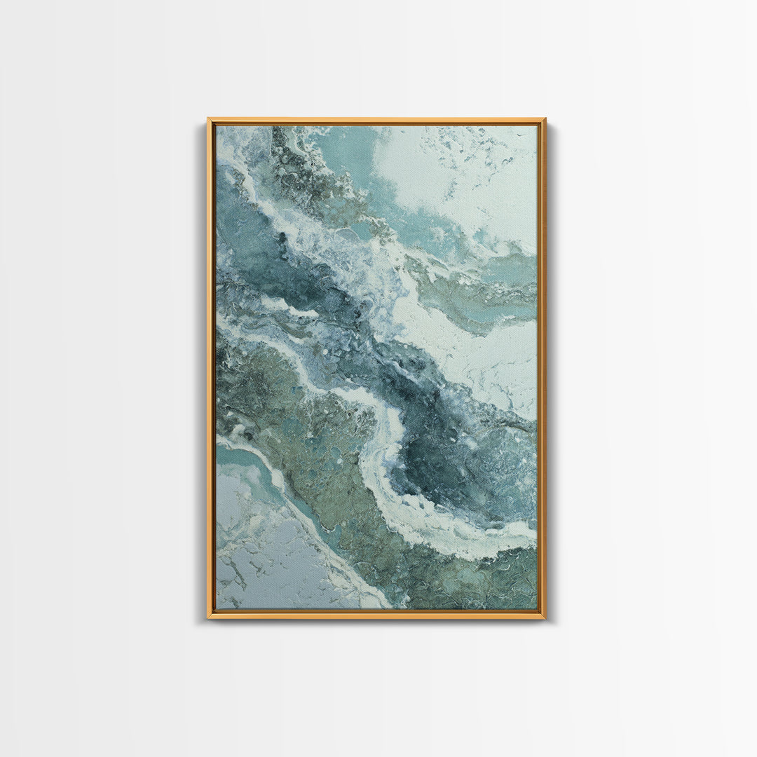 Abstract Marble Texture Canvas Print, Bathroom Art, Neutral Decor, Bathroom Decor, Fine Art, Spa, Wall Art, Home Decor, BAT-2x3-72