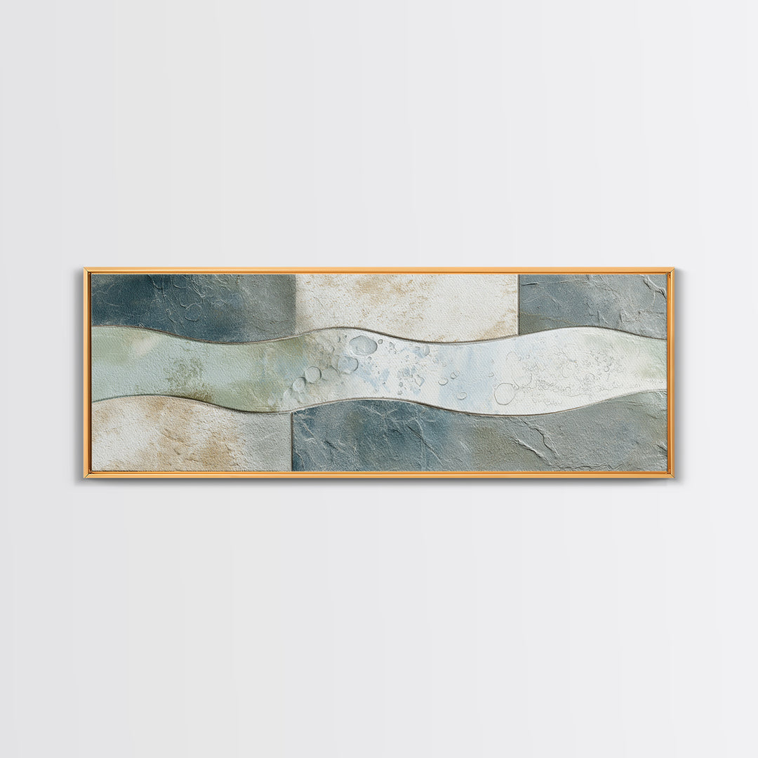 Clean Geometric Forms Canvas Print, Bathroom Art, Printable, Bathroom Decor, Spa, Bathroom Prints, Bathroom Wall Decor, BAT-3x1-13