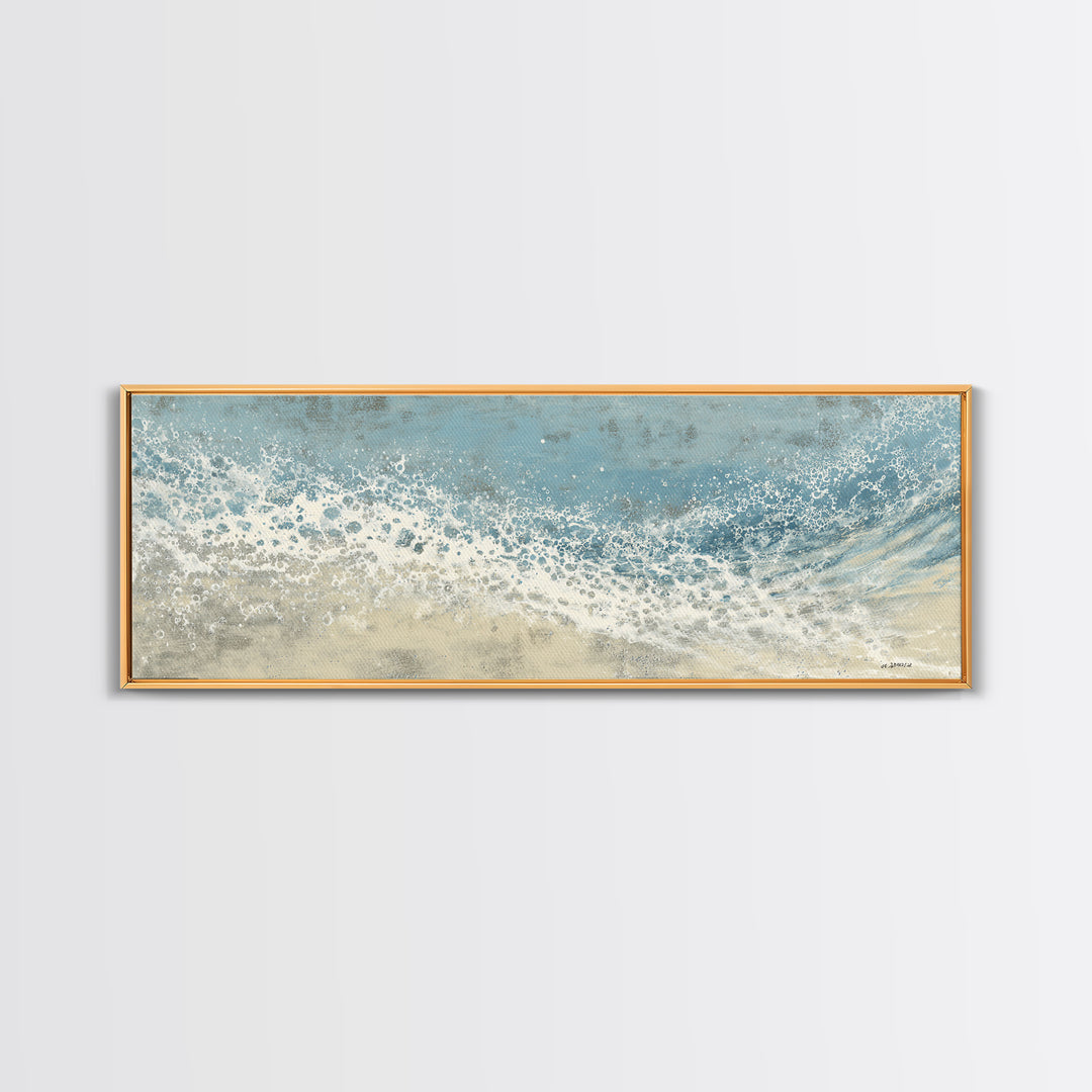 Abstract Water Ripples Canvas Print, Bathroom Art, Framed Wall Art, Bathroom Decor, Abstract Art, Spa, Bathroom Art Decor, BAT-3x1-45