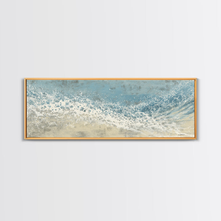 Abstract Water Ripples Canvas Print, Bathroom Art, Framed Wall Art, Bathroom Decor, Abstract Art, Spa, Bathroom Art Decor, BAT-3x1-45