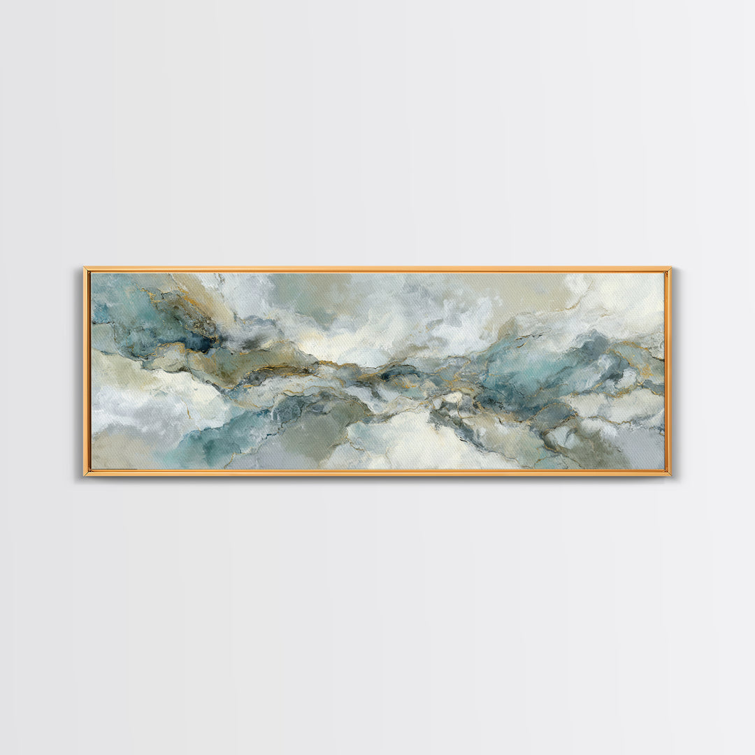 Abstract Marble Texture Canvas Print, Bathroom Art, Wall Art, Bathroom Decor, Abstract Art, Spa, Dog Portrait, Canvas Wall Art, BAT-3x1-80