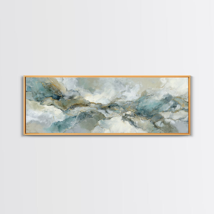 Abstract Marble Texture Canvas Print, Bathroom Art, Wall Art, Bathroom Decor, Abstract Art, Spa, Dog Portrait, Canvas Wall Art, BAT-3x1-80