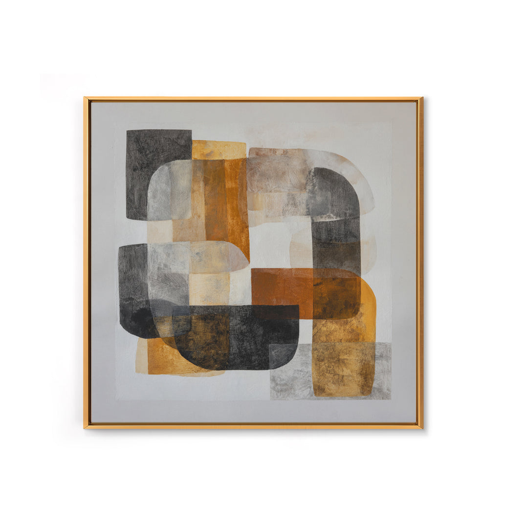 Abstract Charcoal Gestures on White Paper Canvas Print, Black and White Art, Photo Prints, Living Room Decor, Monochrome, BAW-1x1-100