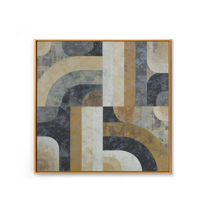 Abstract Marble Texture Framed Canvas Print, Black and White Art, Abstract Wall Art, Living Room Decor, Abstract Art, BAW-1x1-39