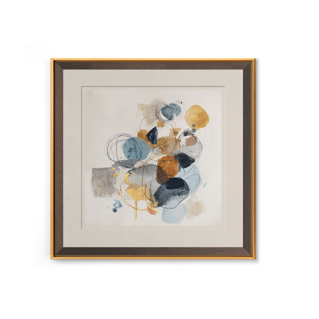 Minimal Face Pair Drawn Framed Canvas Print, Black and White Art, Gallery Decor, Living Room Decor, Fine Art, Monochrome, BAW-1x1-62