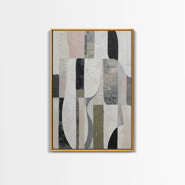 Abstract Marble Texture Canvas Print, Black and White Art, Apartment Decor, Living Room Decor, Monochrome, Photo Prints, BAW-2x3-71