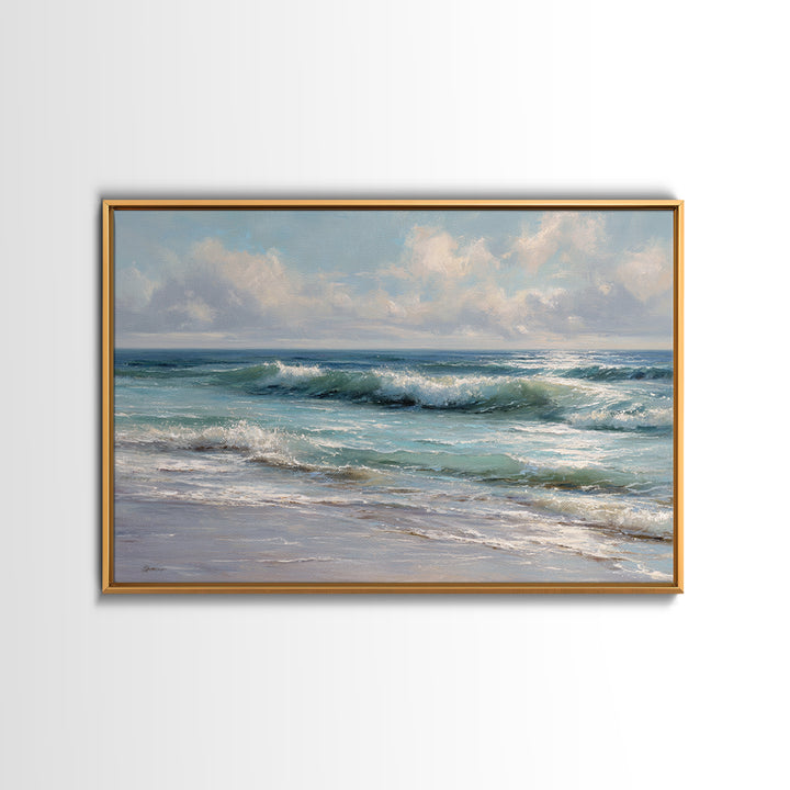 Stormy Ocean Wave Canvas Print, Black and White Art, Printable Art, Living Room Decor, Fine Art, Monochrome, Gallery Decor, BAW-3x2-38