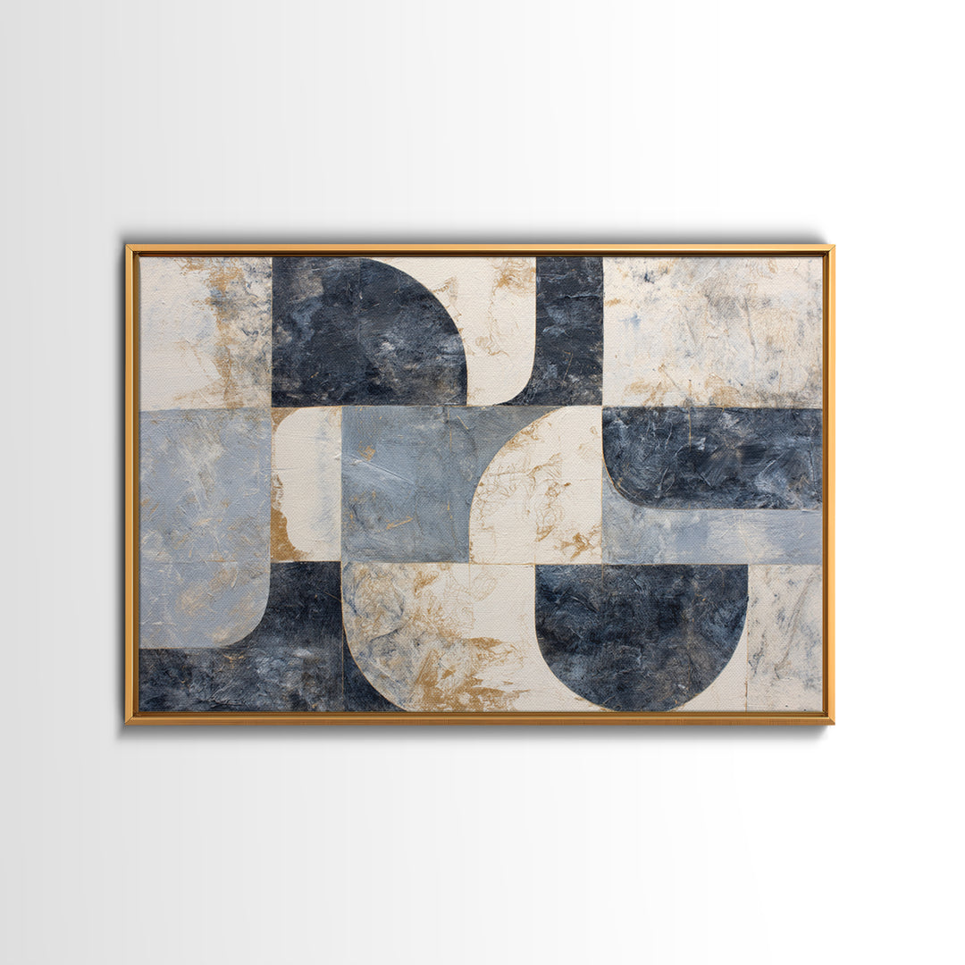 Abstract Marble Texture Canvas Print, Black and White Art, Digital Art, Living Room Decor, Abstract Art, Monochrome, BAW-3x2-67