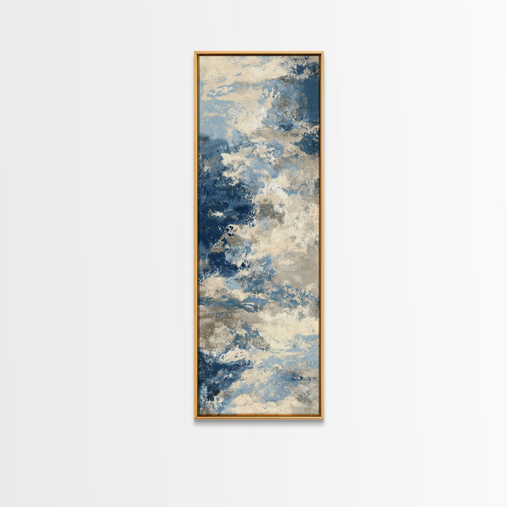 Old Coastal Map Composition Canvas Print, Beach Art, Fine Art Print, Coastal Decor, Abstract Art, Shore, Wall Decor, Art Prints, BEA-1x3-57