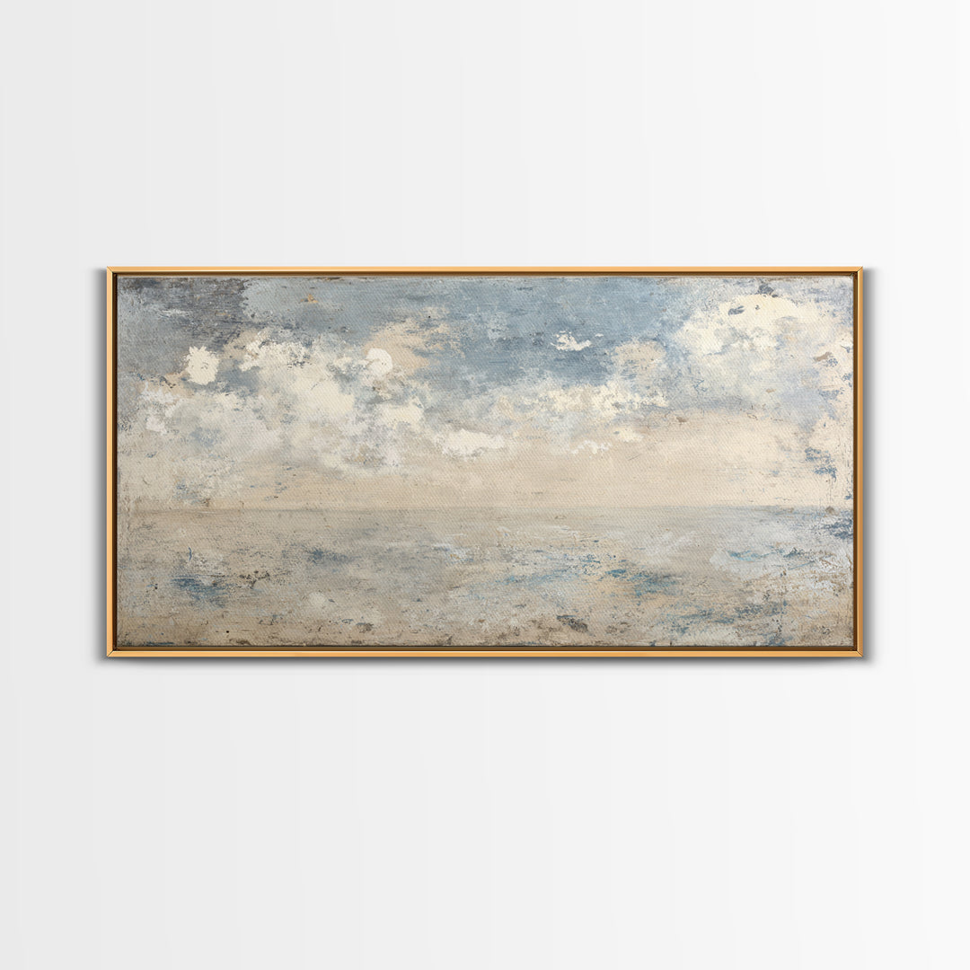 Seashell Collection Painted Like Natural Specimens Canvas Print, Beach Art, Wall Decor, Coastal Decor, Fine Art, Shore, BEA-2x1-48