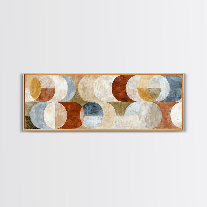 Tribal Neutral Pattern Canvas Print, Boho Art, Artwork, Living Room Decor, Fine Art, Bohemian, Boho Decor, Living Room Wall Art, BOH-3x1-78