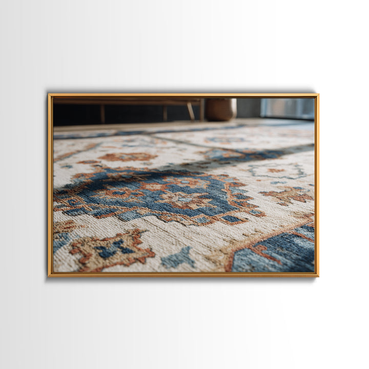 Tribal Neutral Pattern Canvas Print, Boho Art, Modern Wall Art, Living Room Decor, Fine Art, Bohemian, Textured Painting, BOH-3x2-42
