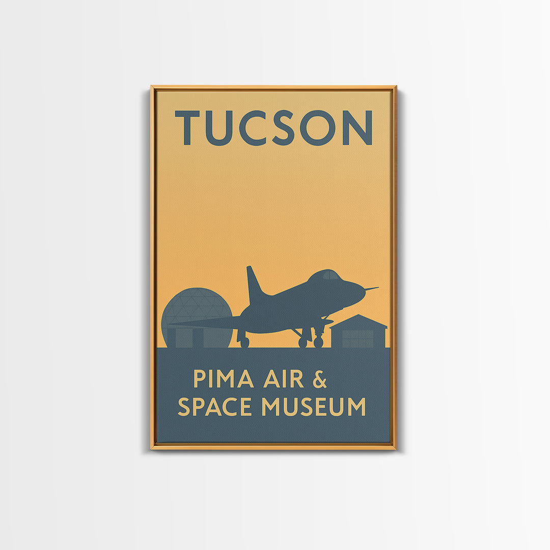 Tucson Arizona Travel Poster, Canvas Print, Mid Century Travel Art, Tucson Wall Art, Vintage Travel Print, Wall Art, Retro Travel Print