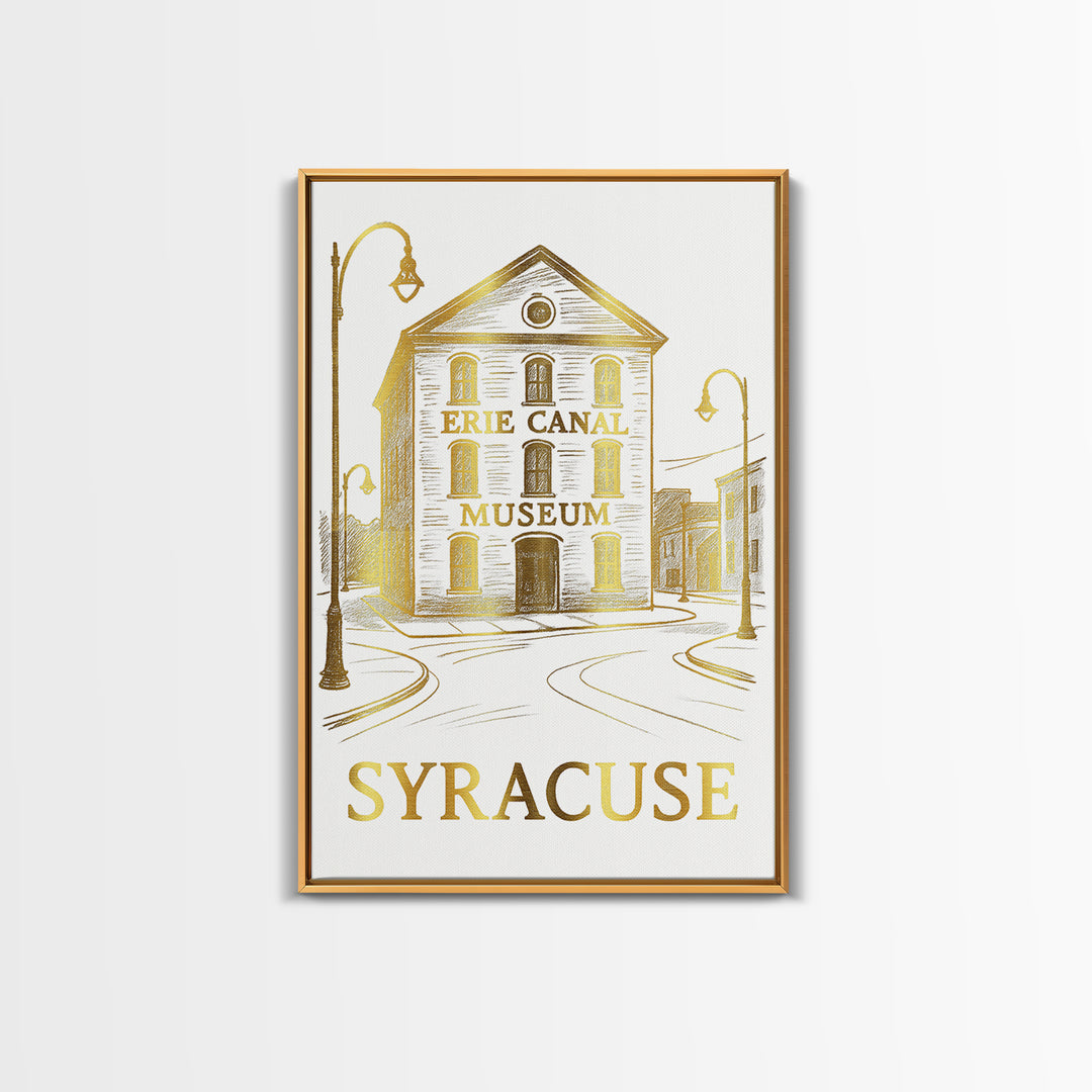 Syracuse Travel Poster, Canvas Print, Minimalist Poster Art, Syracuse Wall Art, Travel Poster Set, Travel Poster Art, Modern Wall Decor