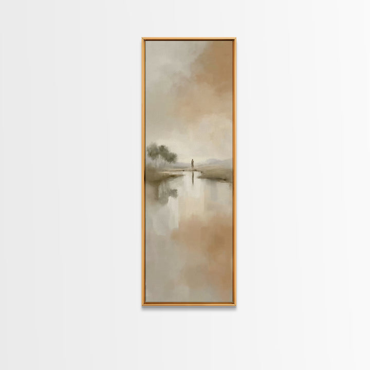 Dawn Of Mercy – Framed Canvas Print – Skinny Art – Christian Art Canvas – Jesus Painting – Christian Wall Art – Christmas Art