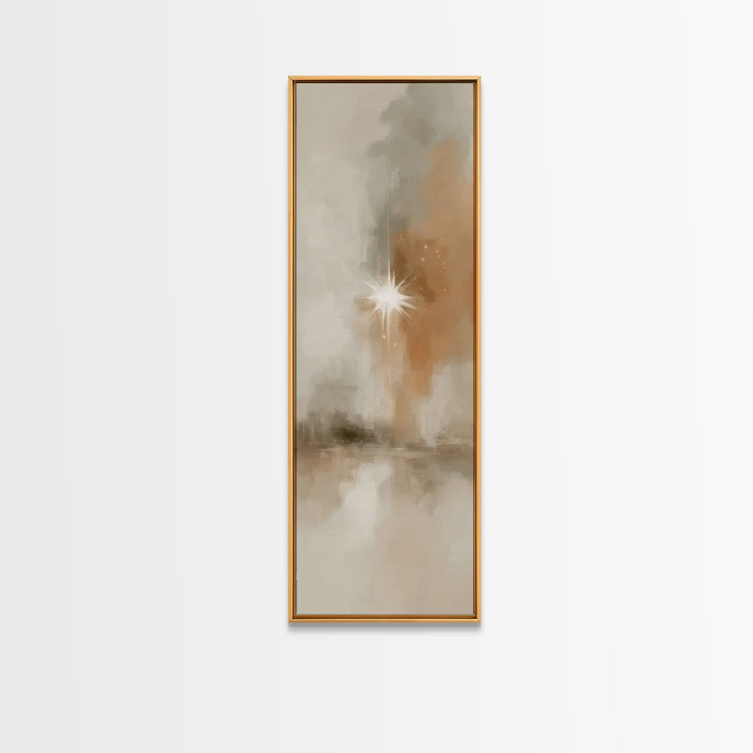 Redeemer Of Hope – Framed Canvas Print – Tall Narrow Wall Art – Christian Art – Jesus Painting – Christian Art Canvas – Christian Wall Art
