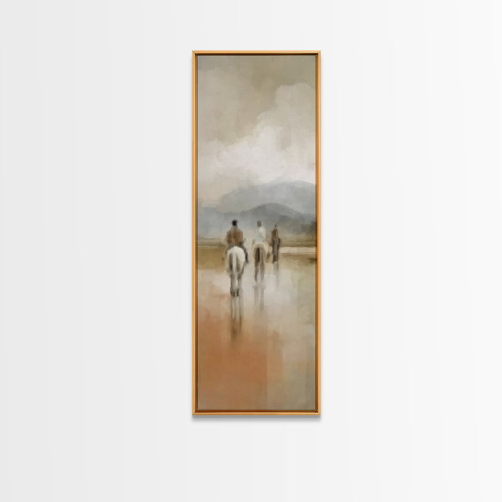 The Dawn of Wonder – Framed Canvas Print – Narrow Art – Christian Wall Art – Christian Art Canvas – Christian Christmas Art – Christmas Art