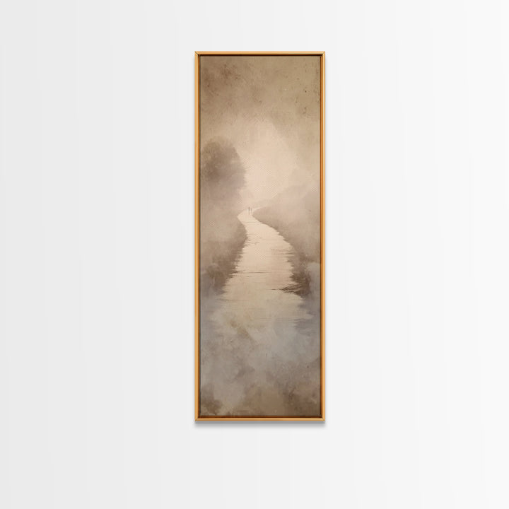 Forest Of Hope – Framed Canvas Print – Skinny Art – Christian Wall Art – Christian Art Canvas – Modern Christian Art – Christmas Art