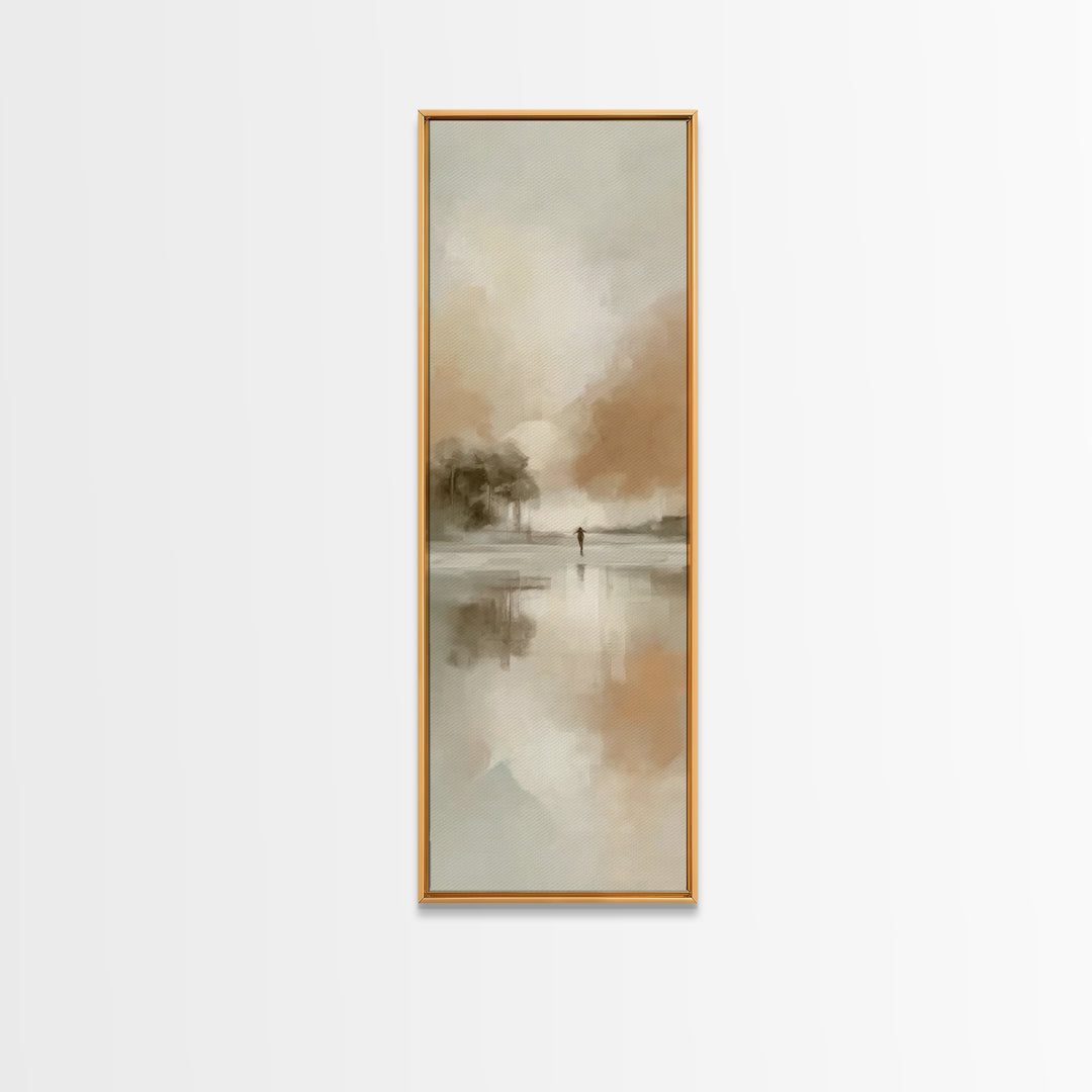 Fields Of Mercy – Framed Canvas Print – Skinny Art – Christian Wall Art – Abstract Christian Art – Christian Art Gift
