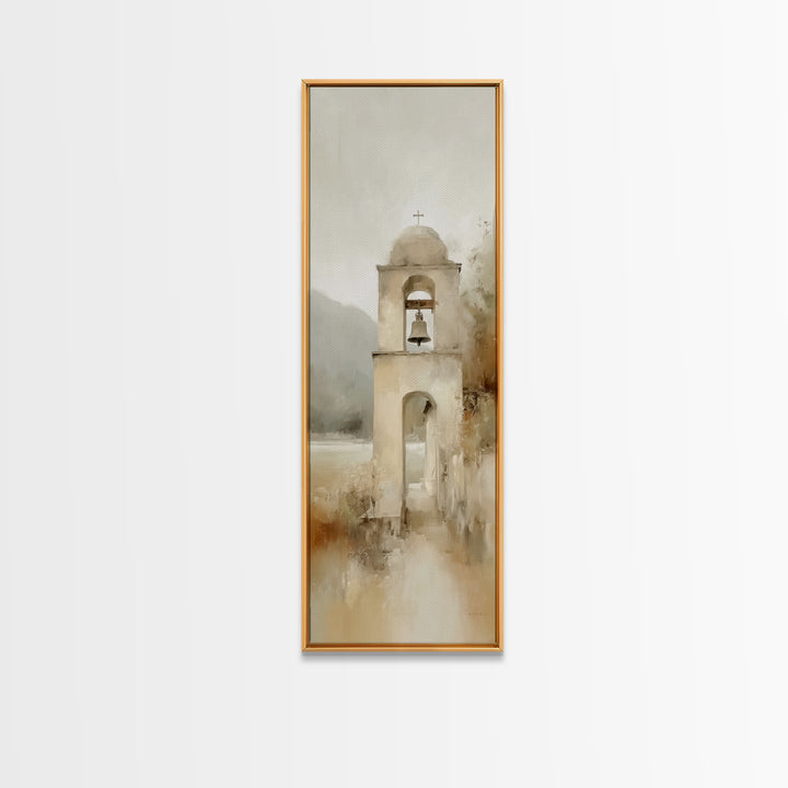 Valley Of Mercy – Framed Canvas Print – Jesus Painting – Christian Wall Art – Christmas Art – Tall Narrow Wall Art – Christian Art Canvas