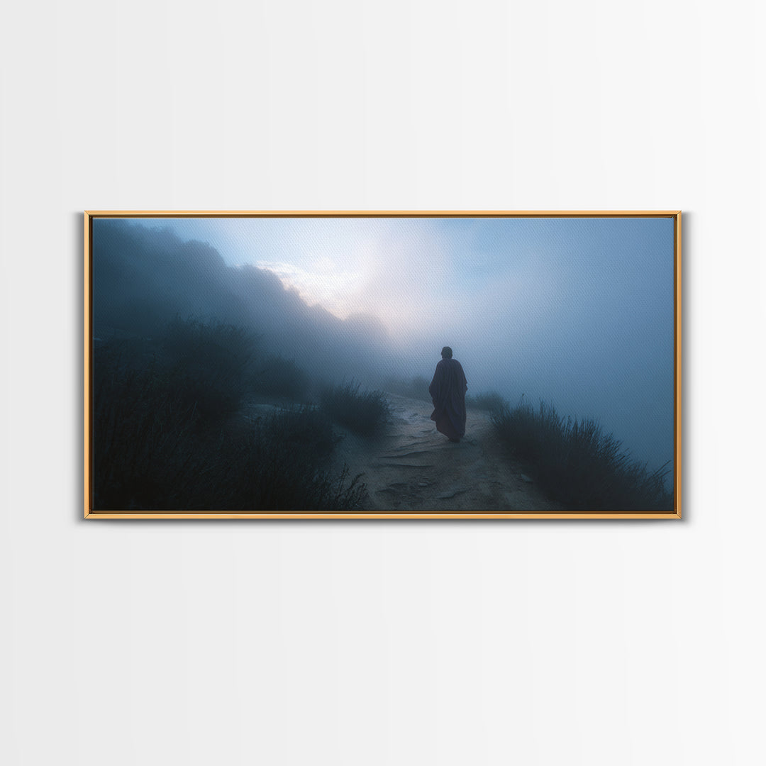 Celestial Journey – Framed Canvas Print – Christian Canvas – Christian Paintings – Jesus Art – Christian Wall Art – Christian Gift Ideas