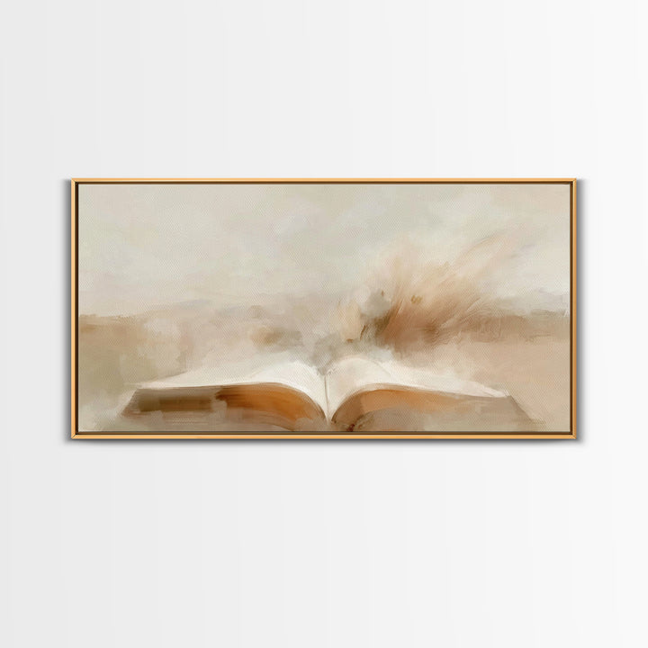 Scripture Light | Framed Canvas Print | Christian Wall Art | Christian Art Canvas | Jesus Painting | Christian Art Gift | Modern Christian