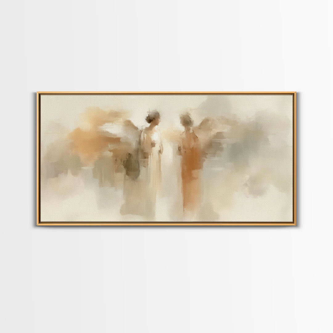 Whispered Glory – Framed Canvas Print – Christian Christmas Art – Christian Art Canvas – Subtle Christian Art – Christian Wall Art