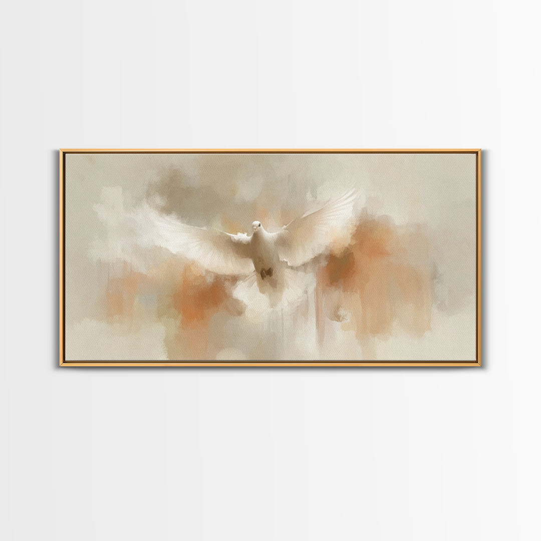 Eternal Refuge – Framed Canvas Print – Christian Wall Art – Christian Art Canvas – Christian Painting – Christmas Art – Christian Decor