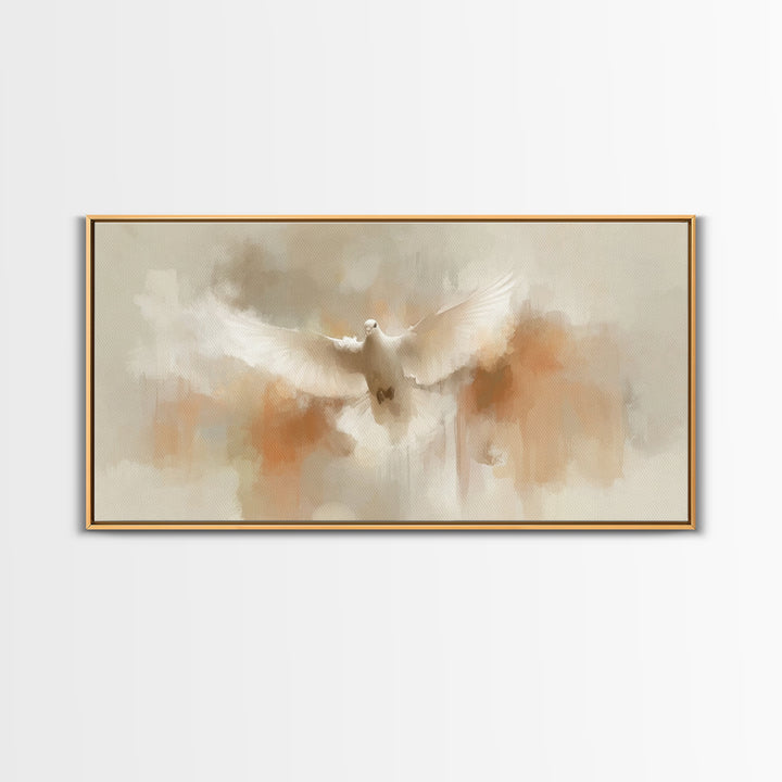 Eternal Refuge – Framed Canvas Print – Christian Wall Art – Christian Art Canvas – Christian Painting – Christmas Art – Christian Decor