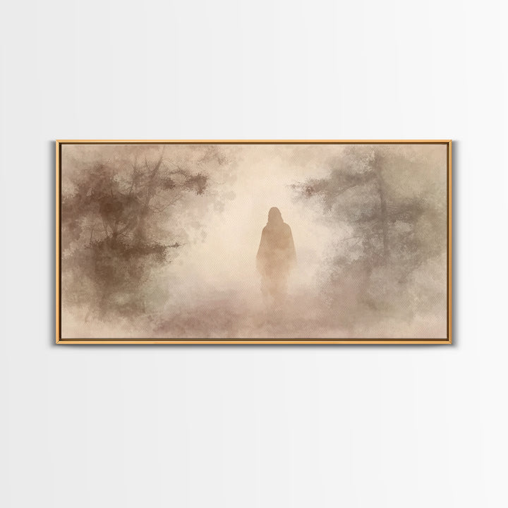 Path Of Salvation – Framed Canvas Print – Christian Wall Art – Christian Christmas Art – Jesus Canvas Art – Christian Decor – Jesus Art