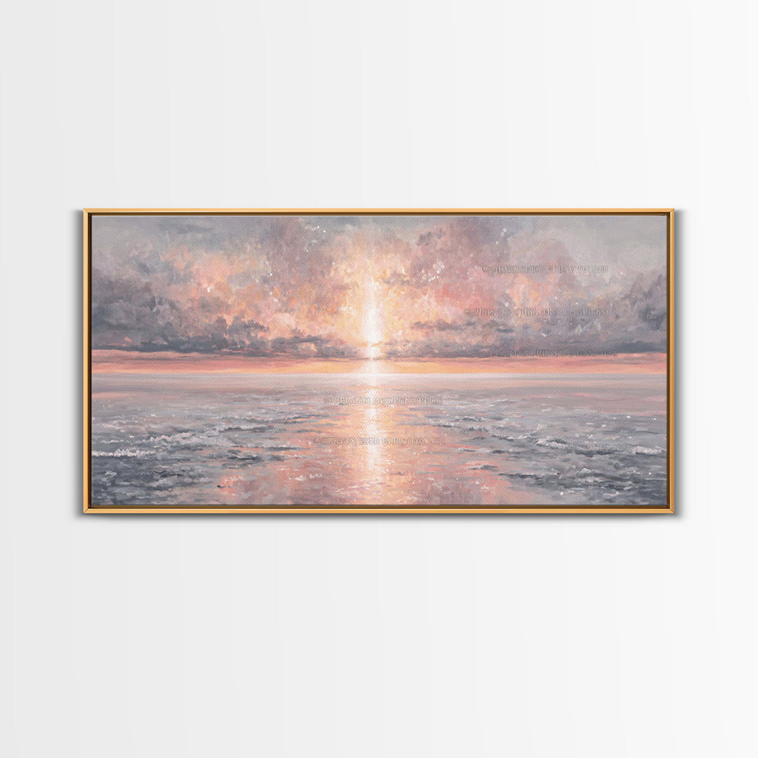 Eternal Light, Framed Canvas Print, Christian Wall Art, Christian Art Canvas, Christian Christmas Art, Christian Art Work, Christian Gift,