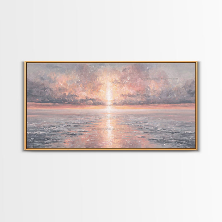Eternal Light, Framed Canvas Print, Christian Wall Art, Christian Art Canvas, Christian Christmas Art, Christian Art Work, Christian Gift,