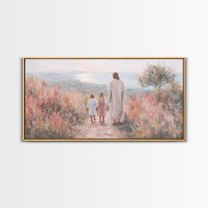 Morning Of Hope – Framed Canvas Print – Christian Art Canvas – Christian Art – Christian Wall Art – Jesus Painting – Christian Gift Ideas