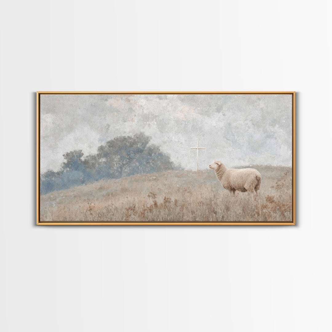 Heavenly Ascent, Framed Canvas Print, Christian Wall Art, Christian Art Canvas, Christian Christmas Art, Christian Art Work, Christian Deco